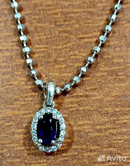 Серебряное колье ожерелье