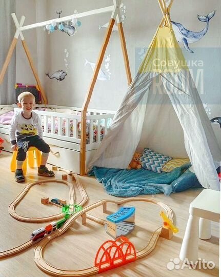 Кровать вигвам