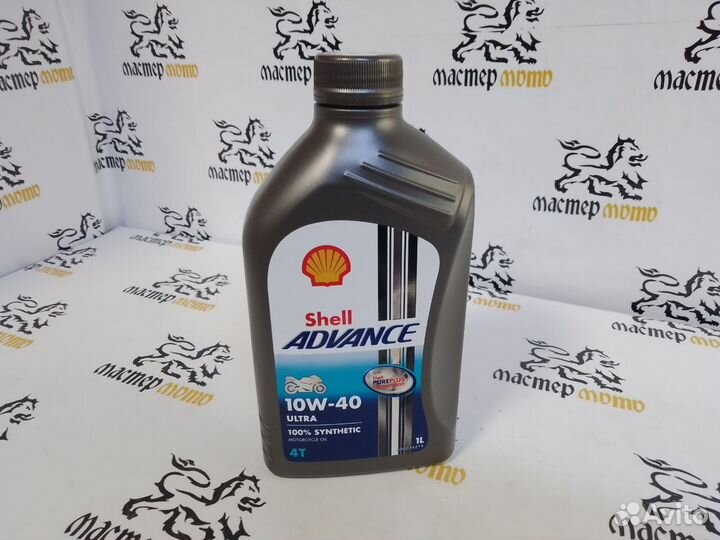 Масло моторное для мотоцикла 10W40 Shell