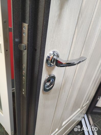 Дверь Мастино 902 Букле графит Дуб крем терморазры