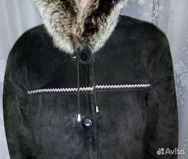 Дублёнка овчина - песец