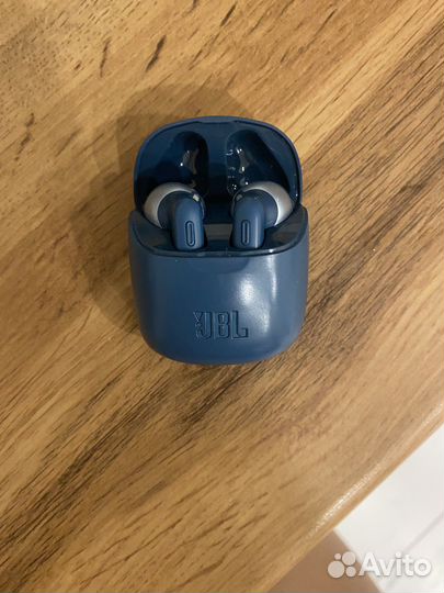 Наушники беспроводные jbl T225 TWS blue