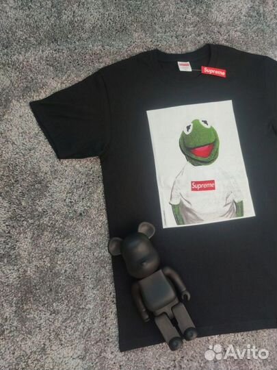 Футболка Supreme the kermit logo