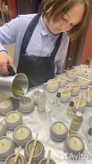 Мастер-класс по изготовлению свечей