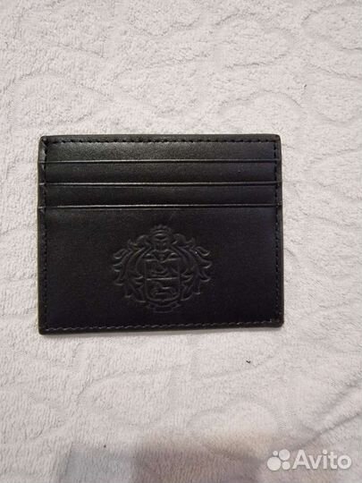 Кожаный картхолдер тинькофф