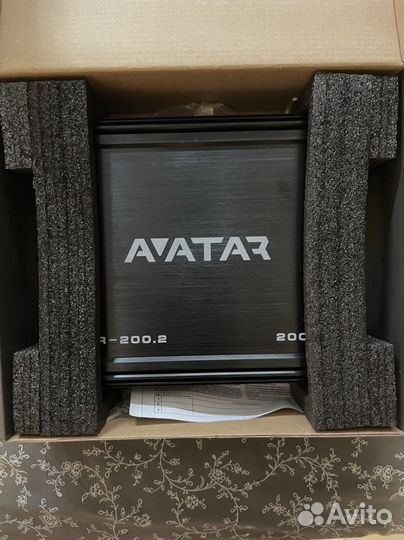 Усилитель avatar 2 канальный 200ват новый