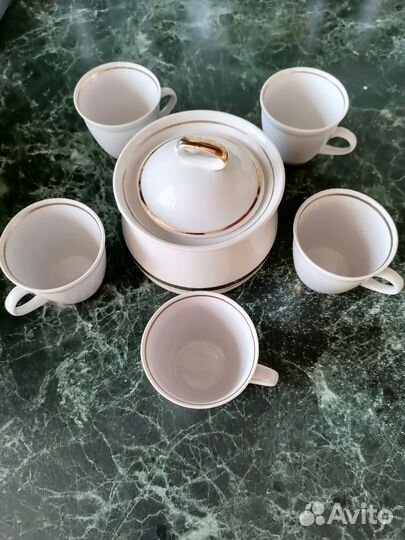 Сервиз кофейный Полонского Ф. Завода СССР