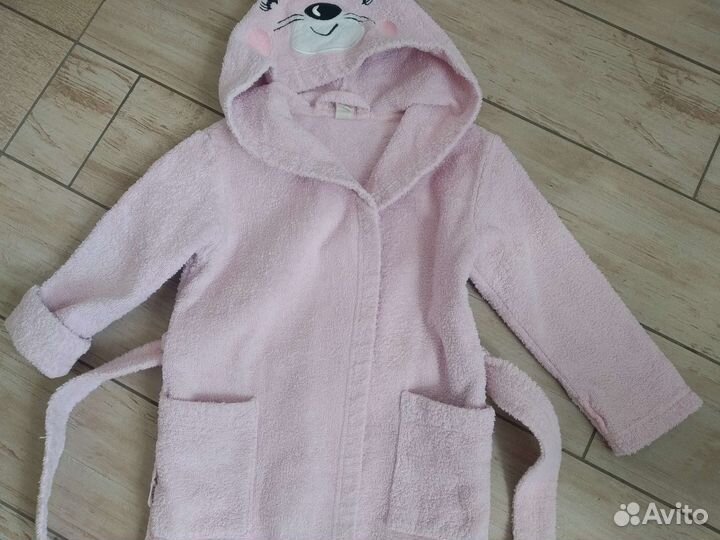 Детский махровый халат