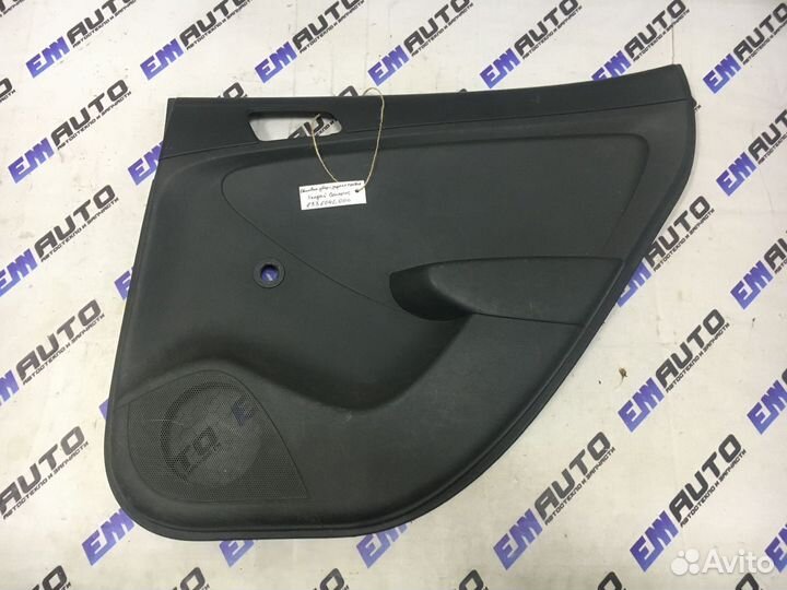 Обшивка двери задней правой Хендай Солярис