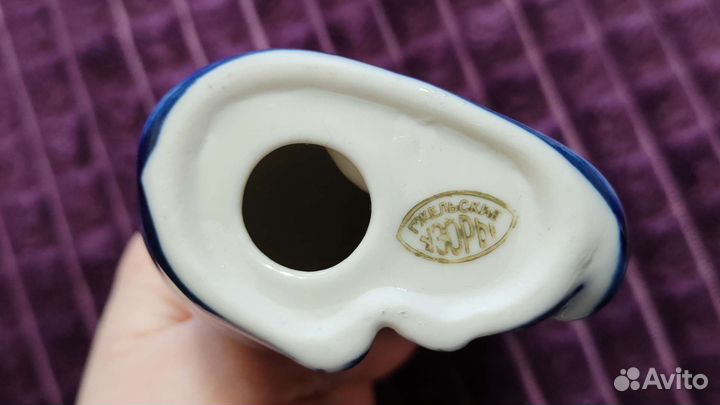 Статуэтка фарфор, гжель