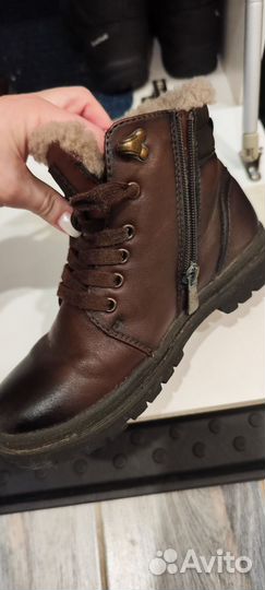 Зимняя обувь для мальчика 35