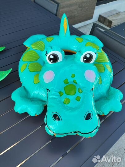 Надувной круг крокодил