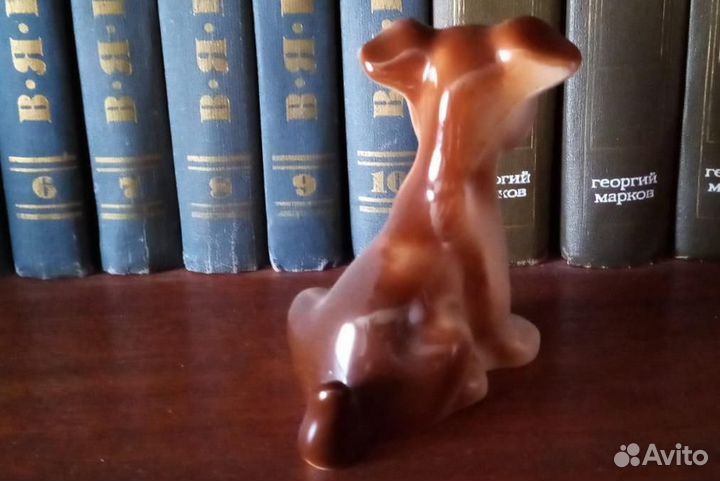 Статуэтка Щенок. СССР Полонский зхк