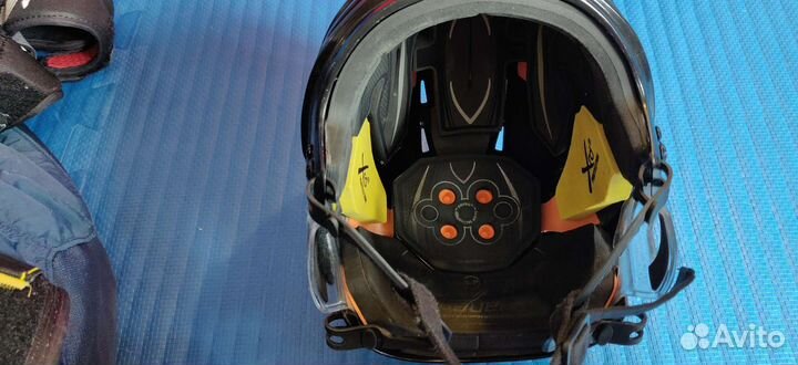 Шлем хоккейный Bauer чёрный 51-55см бу