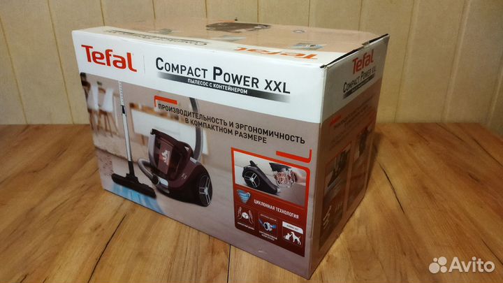 Пылесос Tefal Compact Power XXL (TW4873EA) Red