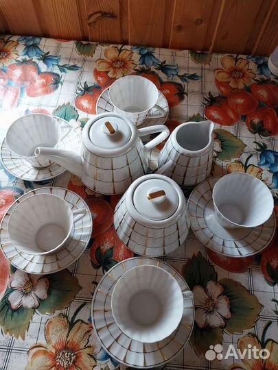 Чайно кофейный сервиз вербилки