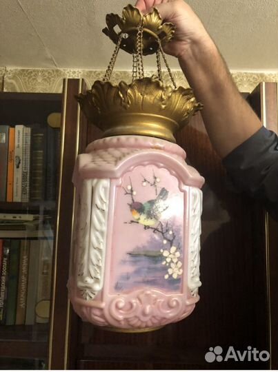 Люстра винтаж будуарная конец XIX века