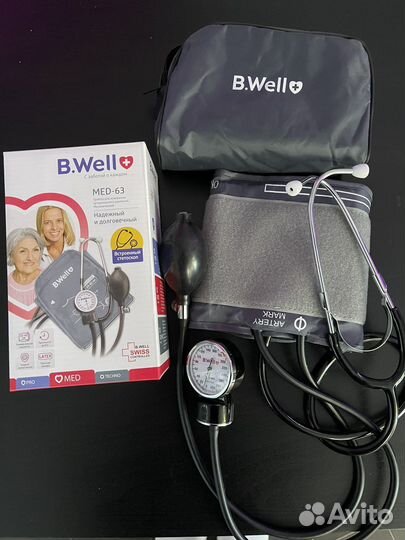 Тонометр механический со встроенным тетоскопом