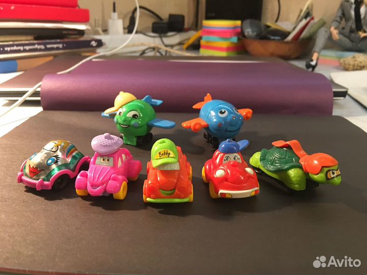 Киндер-Сюрпризы 90-тых: Веселые Машинки & Ко