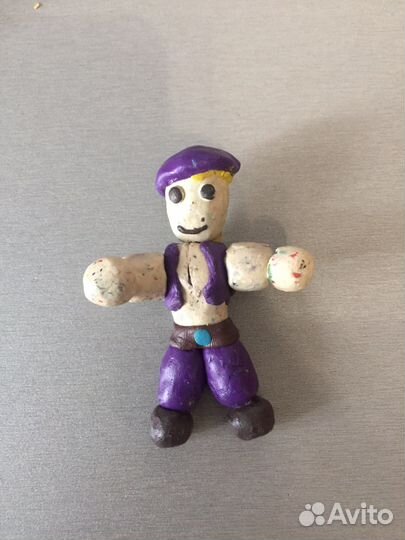 Фигурки из игр и кино (пластилин)