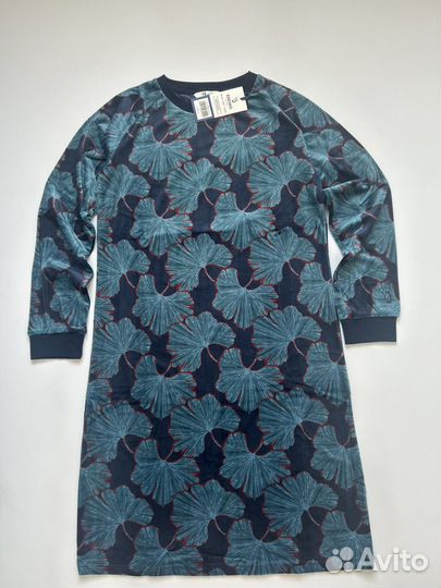 Платье домашнее женское 44 46 велюровое Бельгия