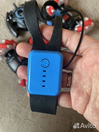 Машинка перевертыш на пульте управления