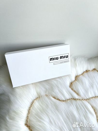 Сумка клатч Miu Miu