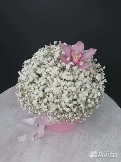 Букет из гипсофилы