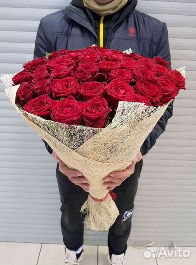 Высокие Розы Гиганты Доставка Круглосуточно