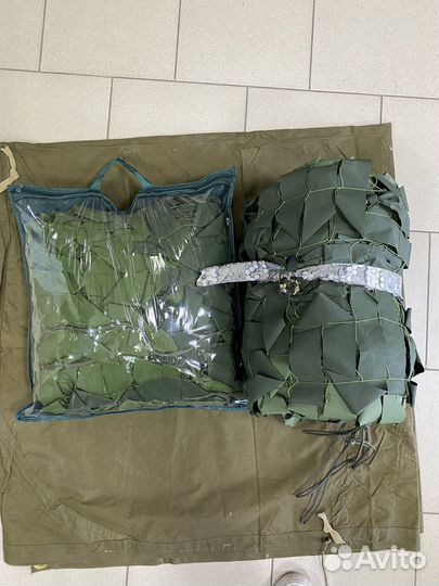 Укрытия маскировочные сеточные