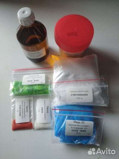 Набор реактивов для химического меднения на 5 л
