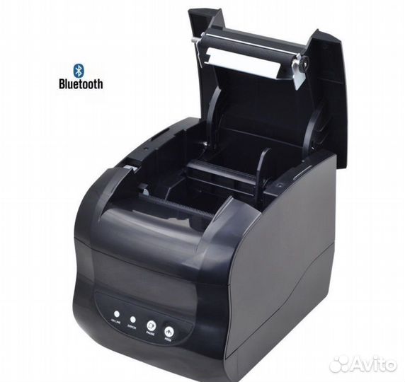 Принтер для печати штрихкодов + 300 наклеек