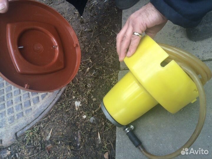 Мини мойка от Прикуривателя 12vс засасыванием воды