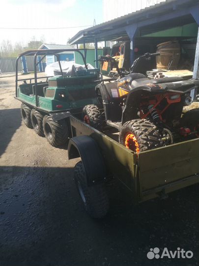 Вездеход MAX с прицепом