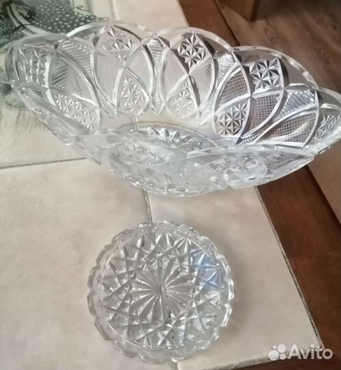 Хрустальная посуда СССР