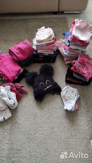 Одежда для девочки пакетом 4-6-7 лет