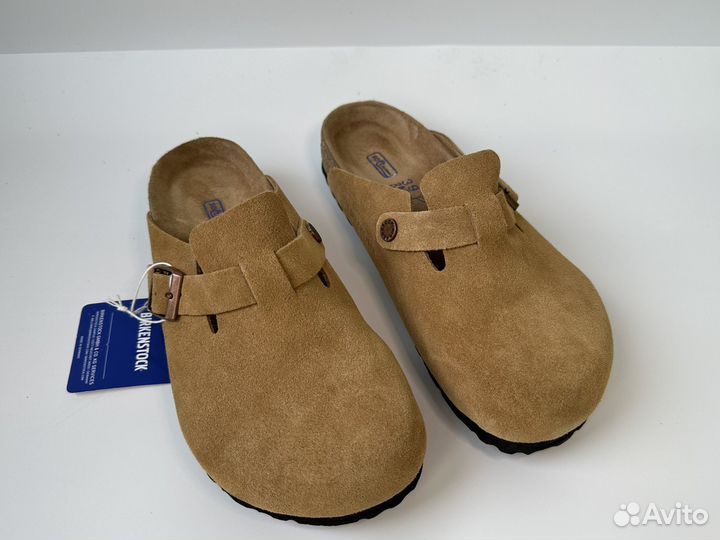 Сабо кожаные Birkenstock