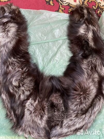 Воротник из чернобурки