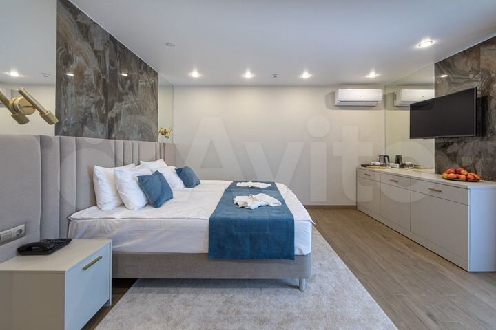 1-к. апартаменты, 43 м², 2/3 эт.