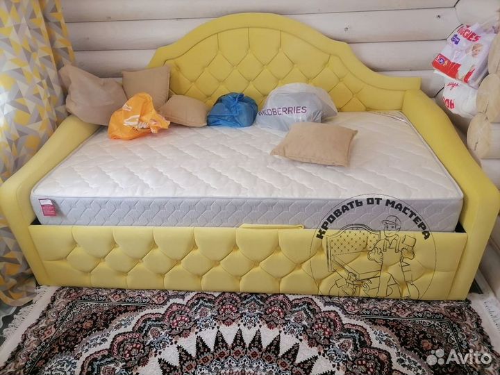 Детская кровать диван Пуф в подарок