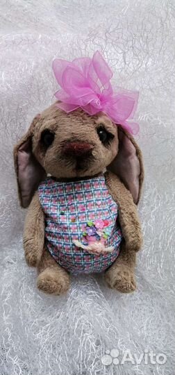 Зайка в стиле тедди