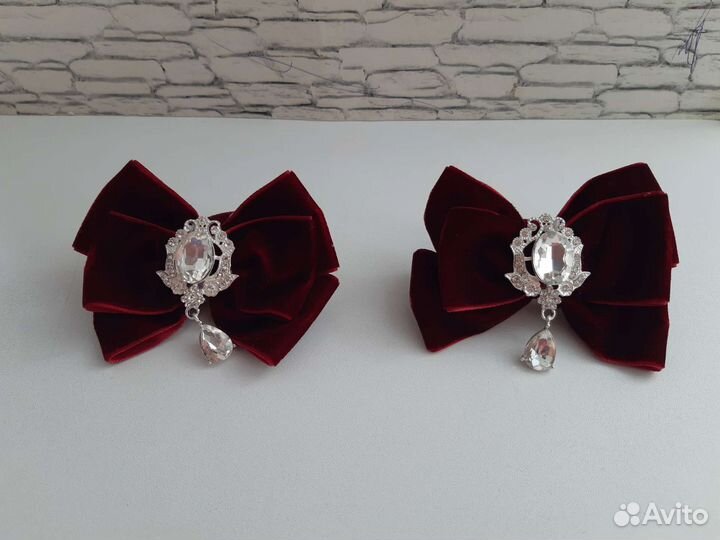 Бантики заколки на первое сентября