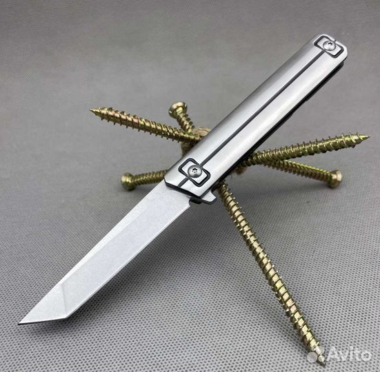 Складной нож Silver Tanto (сталь D2)