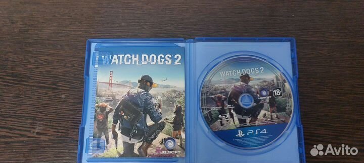 Диск ps4 watch dogs 2