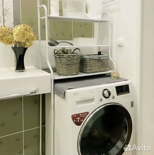 Стеллаж для ванной металлический