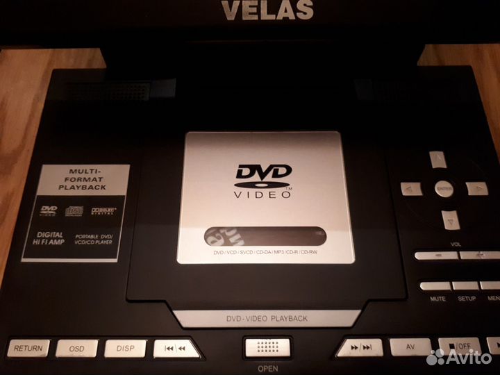 Портативный DVD плеер Velas