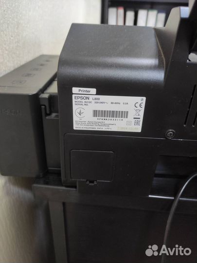 Цветной принтер Epson L800