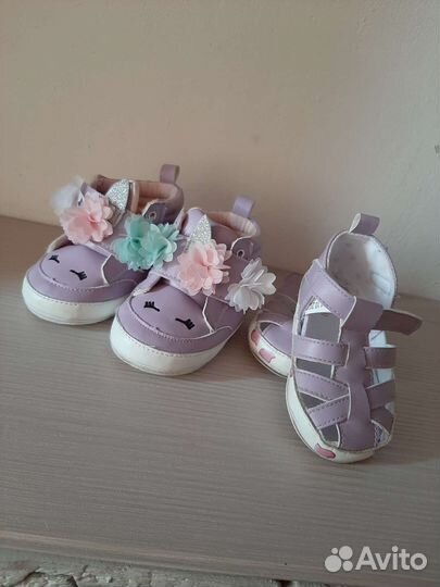 Пинетки для девочки