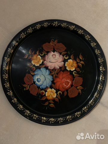 Подносы Жостово ссср, 2 шт