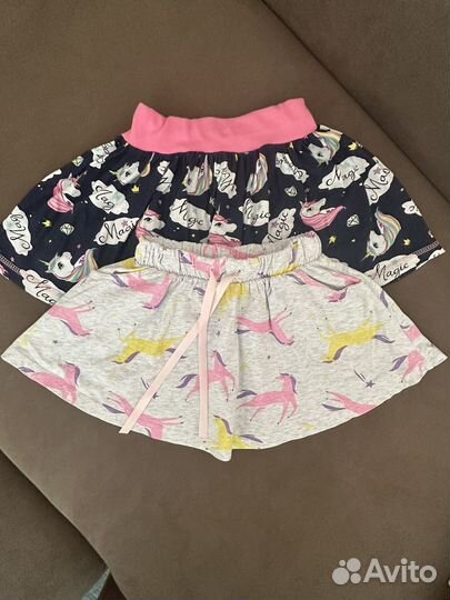 Джинсовка И юбки для девочки 98-104